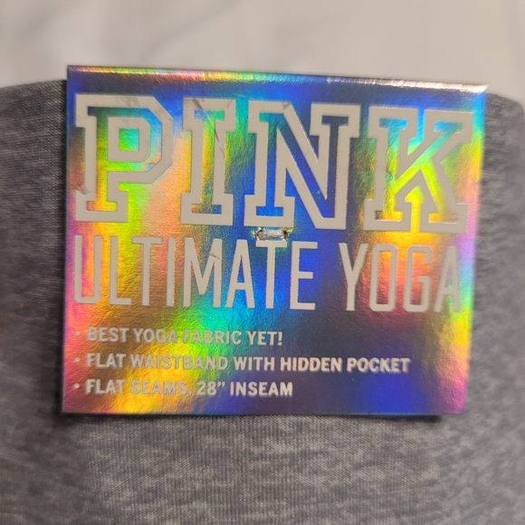 PINK VS Ultimate Yoga Leggings - Grey White - Picture 3 of 5